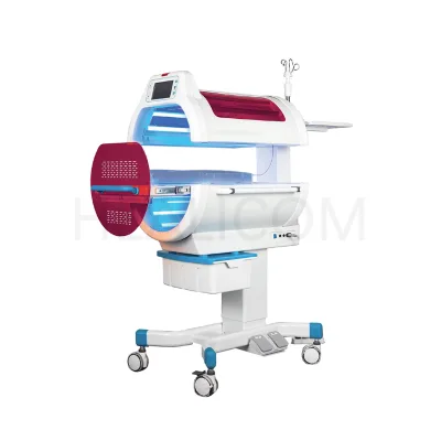 Professional Hospital Use H-500 16 LED Tubes Electric Lift Infant Phototherapy Unit on Sale