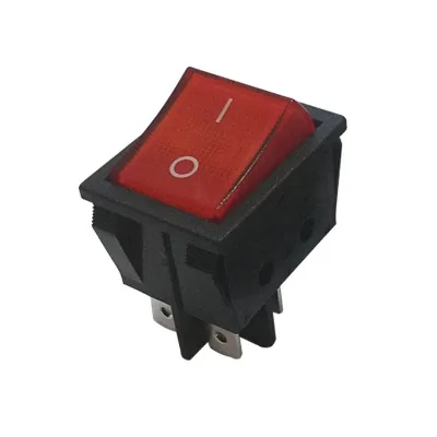 16A 250V AC Square Waterproof Rocker Switch for Electric Appliances Medical Equipment Car 16A 250V AC Square Boat Rocker Switch