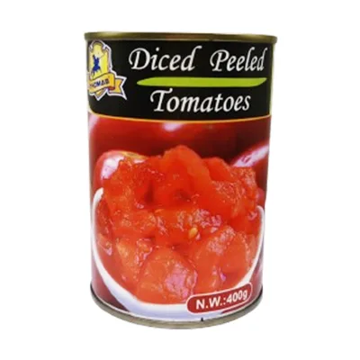 Support Customization Canned Crushed Tomatoes in Tomato Juice Easy Open Canned Tomatoes Canned Diced Tomato