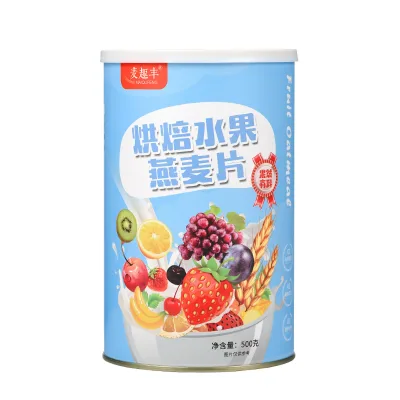 Maiqufeng Baked Fruit Oatmeal Nut Mix with Chia Seeds 500g Instant Cereal Adult Breakfast Filling Lazy Food