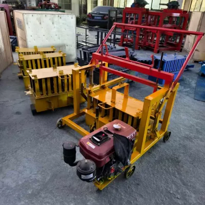 Diesel Engine Manual Brick Making Machine New Condition Concrete Raw Material for Sale in Malawi