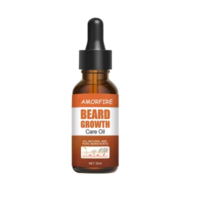 OEM ODM Vegan 30 Ml Professional Beard Care Oil Organic Beard Oil Organic Beard Growth Oil for Men