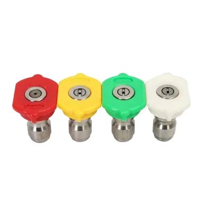 1/4 Inch Quick Plug Fan-Shaped Nozzle Tip High Pressure Car Wash Water Gun Nozzle Car Wash Supplies