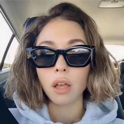 Fashion Sunglasses Newest 2021 Half Frame Gradient Sunglasses Women