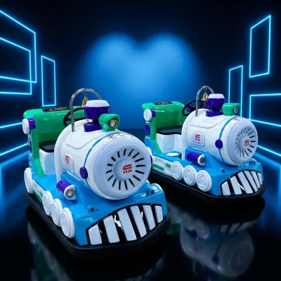 Electric Train Ride for Kids Battery Operated Trackless Train Playground Equipment Shopping Balls Outdoor Amusement Park Sale