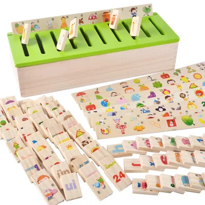 Early Education Preschool Intellectual Learning Puzzle Wooden 3D Educational Toy Creature
