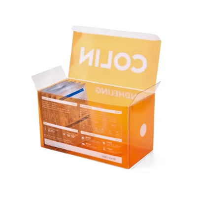Custom Processing Wholesale Recyclable PVC PET Plastic Box for Lentes De Contacto for for Cases & Pet Protectors