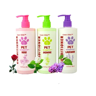 Eco-Friendly Herbal Natural 400ml Pet Grooming Shampoo Conditioner for Pet Care