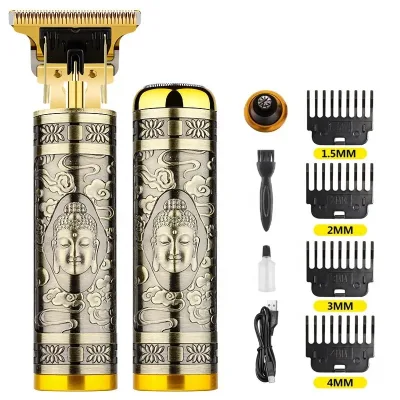 3In1 Best Hair Clipper Nose Trimmer Aluminum Alloy Hair Trimmer Set Mustache Face Beard Grooming Cordless Hair Shavers for Men