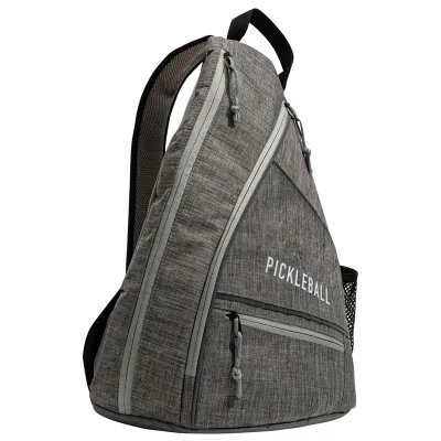Pickleball Racket Bag Sport Slinger Crossbody Tennis Bats Bag Custom Table Tennis Racket Bag for Men Women