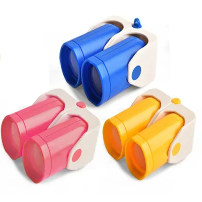 Wholesale Kids Mini Binoculars, Foldable Colorful Plastic Toy Binoculars For Children And Gifts