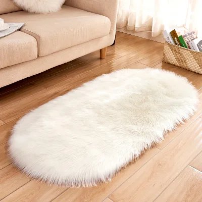 New Style Decoration Faux Fur Round Home Carpet