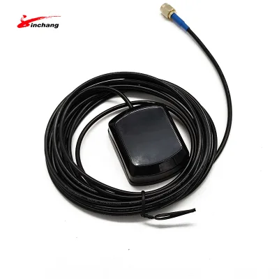 JCA002 50% Off In Stock IP66 1.5M RG174 SMA Male Antenna 1575.42Mhz Active Receiver Gps Antenna For Car Positioning