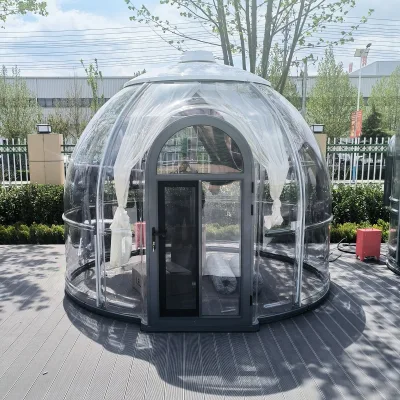 Outdoor Garden Transparent Glamping Igloo Tent Dome House
