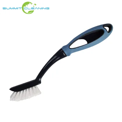 High Quality Hand Held Grout Cleaner Scrub Brush for Household Commercial Floor Cleaning Use with Comfortable Soft Grip Handle