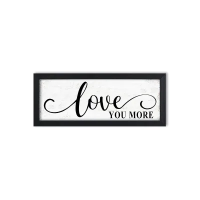 Custom Rustic Wooden Wall Sign OEM 3D Cutout Lettering Farmhouse Wood Plaque With Black Frame for Home Wall Decor Wholesale