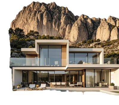 Light Steel Luxury Villa
