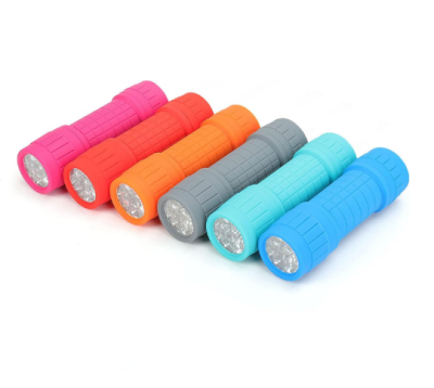 Flashlight Compact Handheld Flashlight with a Variety of Colors Is Compact, Simple, Convenient and Applicable(no Battery)