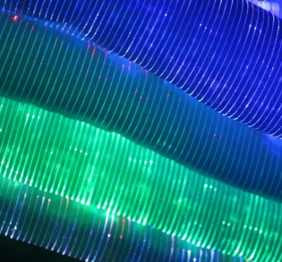 LED Fiber Optic Clothing Textile Fiber Optic Fabric