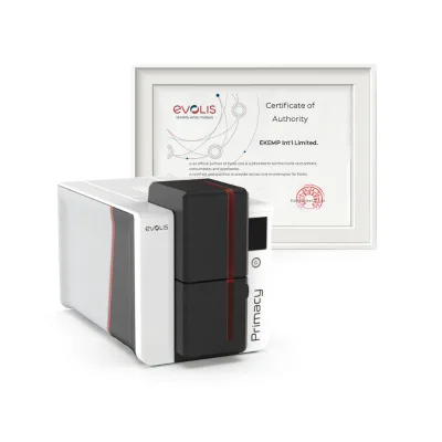 Instant Card Printer USB Interface Single/Double-Sided Printing Lamination for ID Card Issuance Security Stock 280 Cards/Hour