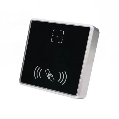 Highly Cost-effective Mult-interfaces 86*86mm Wall Mounted Barcode Scanner 13.56MHz RFID QR Code Reader Module