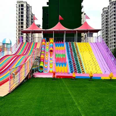 Outdoor Kids and Adult Game Amusement Park Equipment Unpowered Amusement Rides for Sale