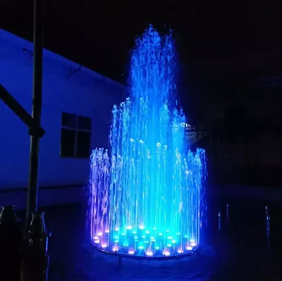 High Quality Floating Fountain 2m Diameter Portable Music Dance Fountain for Garden