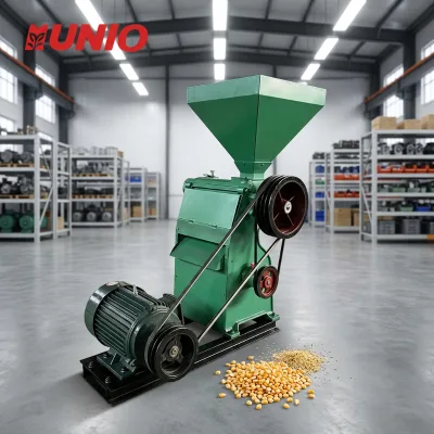 Farm Use Corn Wheat Maize Skin Removing Peeling Machine with Engine New