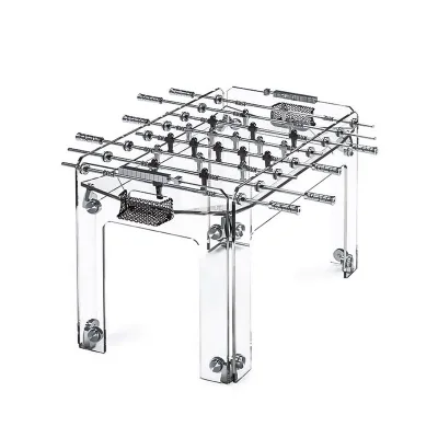 "Soccer Table Stainless Steel Large Indoor Professional Glass"