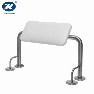 Stainless Steel Frame Disabled Toilets Soft Padded Backrest