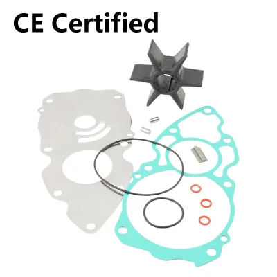 6AW-44352-00 Yamaha Water Pump Impeller Repair Kit With Plate for 4 Stroke 300HP 350HP V8 Outboard Boat Service Kit 25KY111