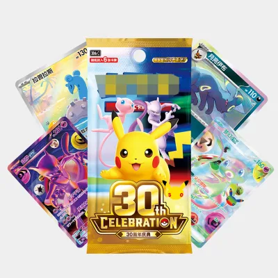 Original PTCG Chinese Charizard Retro Cards 30 Anniversary 18.0 Booster FUR Cards Wholesale