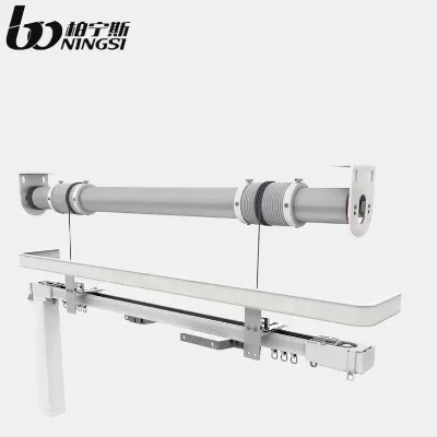 Tubular Motor Remote Control Drapey Curtain System