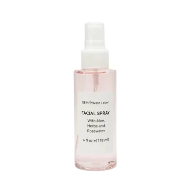 Facial Spray with Aloe Herbs and Rose Water 120ml 4oz