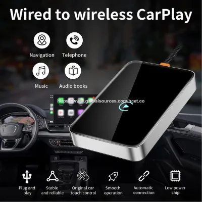 Wireless Carplay Android Auto Adapter Wireless Carplay Adapter For Iphone Apple Dongle Wired To Wireless Carplay Adapter Android