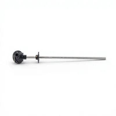 Huadong Black Plastic Thermocouple Head, Movable Flange, Customizable Protection Tube, Spring Loaded Armored Element Optional