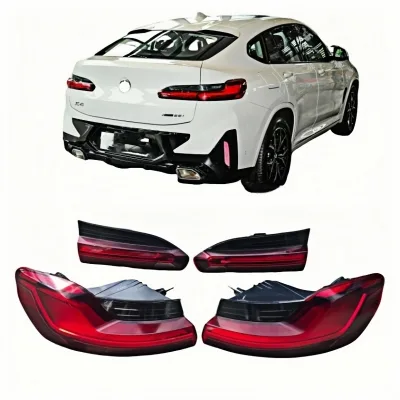 For BMW X4G02 Hot Red LED Taillights and Brake Turn Signal Lamp 24V Used Wheel Lamp