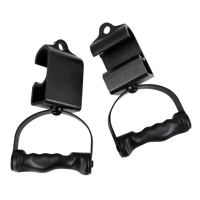 Ergonomic Cable Fly Grips, Gym Cable Machine Attachment for Lat Pulldown & Cable Crossover
