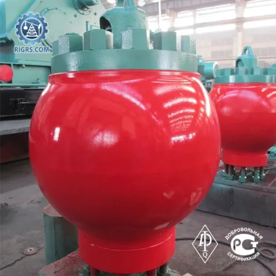 RIGRS Discharge Pulsation Dampener Spherical Air Chamber Mud Pump Mud Pump Surge Chamber