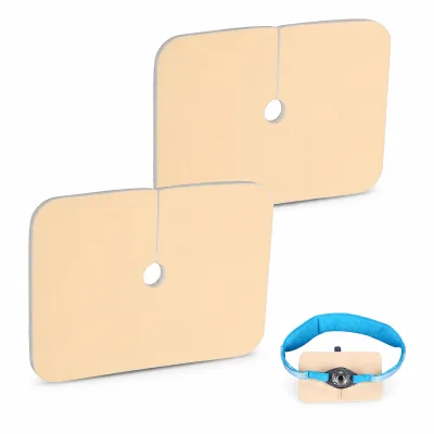 Waterproof Tracheostomy Dressing Reusable Foam Trach Pad G-Tube Neck Cover for Post-Surgical Care