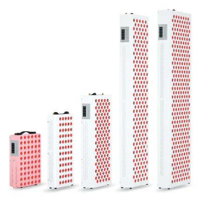 300W 600W 1000W 1500W LED Beauty Lamp Red Light Physiotherapy Lamp Infrared Therapy Instrument Health Pavilion Photon Red Light