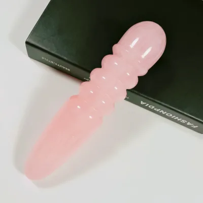 Huiying Female Goods Crystal Rose Quartz Massage Wands