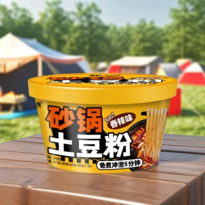 2024 Wholesale China Flavor Portable Food Casserole of Potato Powder Convenience Foods Restaurant Car Kitchen Cookin