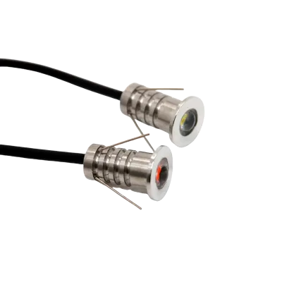 Popular 0.5W 12VDC White Blue Cabinet Closet Ceiling Mini LED Spot Light