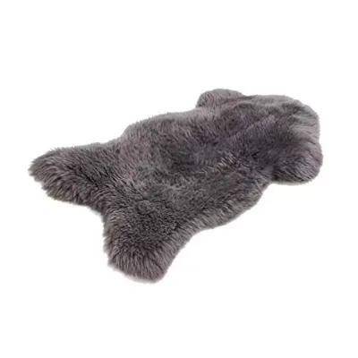 Cakla Genuine Sheepskin Rug-Eco-Friendly Handmade Soft Fluffy Fur for Chairs Sofas & Living Room Decor