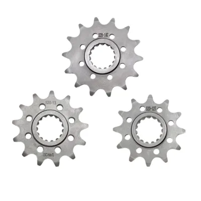 CQJB Motorcycle Front Sprocket 520 Chain Performance Drive Sprocket 12T 13T 14T for Hengjian Z300 Dirt Bike Modification Parts