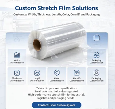 Premium Food Cling Film 45cm X 500m 9 Micron BPA-Free Clear PE Cling Wrap with Slide Cutter for Restaurant Factory Direct Supply