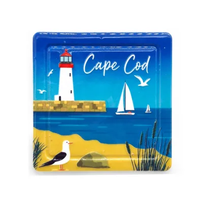 Custom Logo Design 3D Printing Coastal Cape Cod Massachusetts Souvenir Fridge Magnet