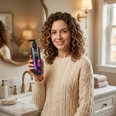 Private Label Wholesale Hair Styling Cream AOYI V5 Hair Curl Cream Moisturizing Curl Booster