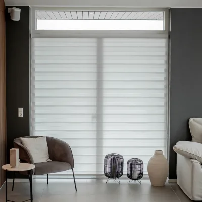 Customizable Zebra Curtains for Bedrooms and Living Rooms Adjust Shade Intensity